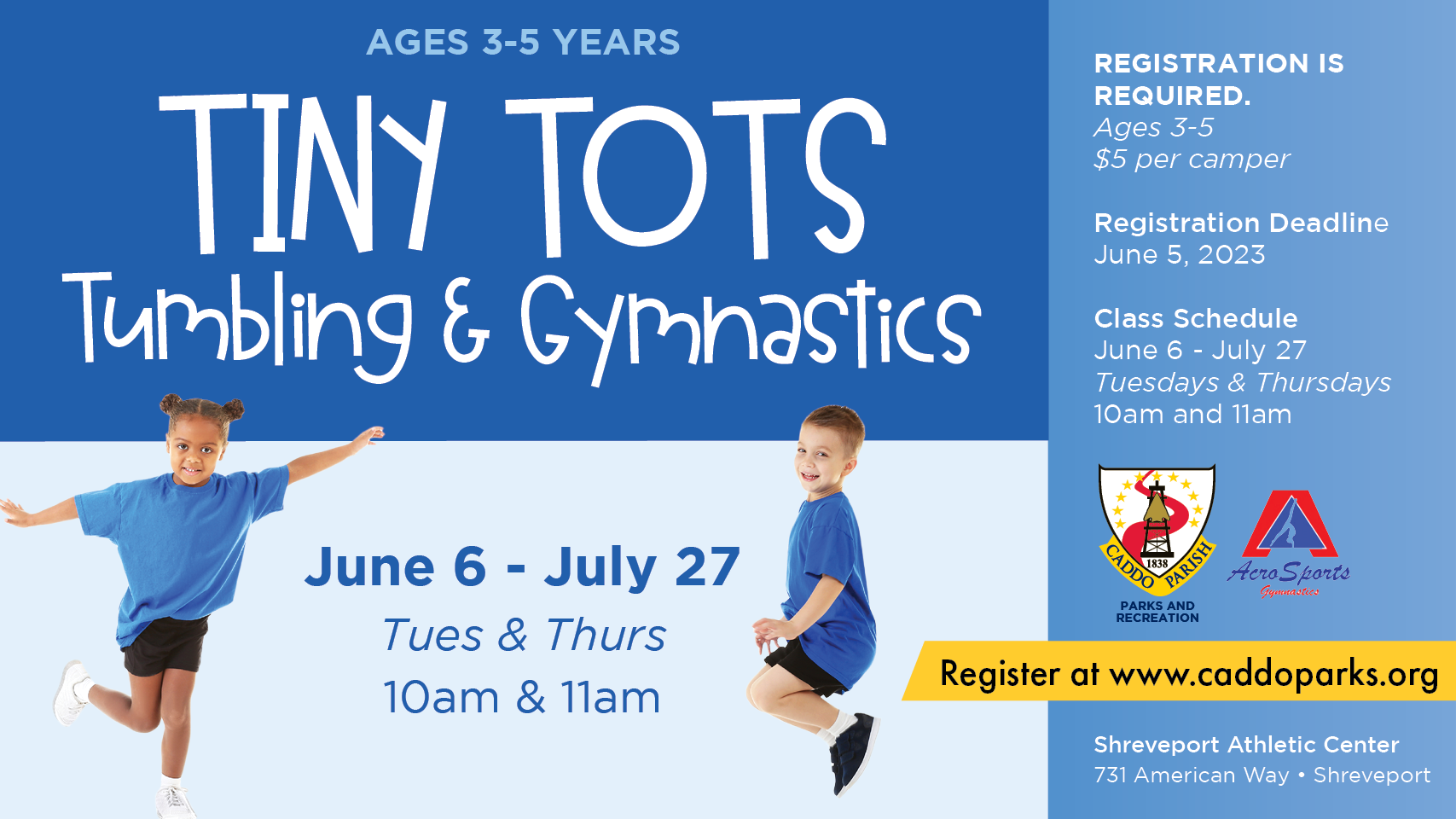 <h1 class="tribe-events-single-event-title">Tiny Tots Tumbling/Gymnastic Classes</h1>